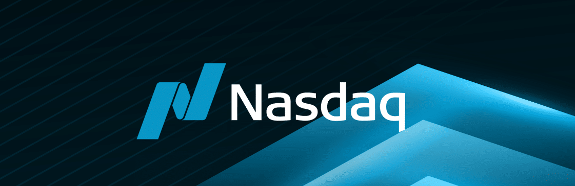 Nasdaq logo illustrating article about requirements for listing on Nasdaq and Sofia business event hosted by Alaric Securities.